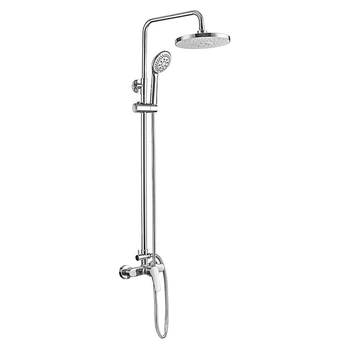 Sistema de ducha Altea (Grifo monomando, Distancia entre orificios: 15 cm, Número de tipos de chorro: 3 ud., Cromo) | BAUHAUS