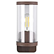 Trio Lighting Aplique exterior Bonito (28 W, 9 x 9 x 23 cm, Marrón, IP44) | BAUHAUS