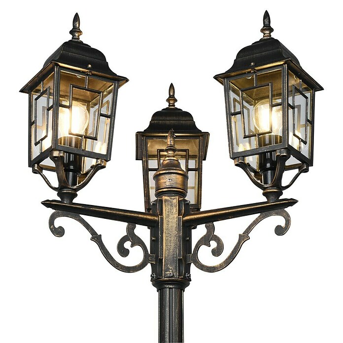 Trio Lighting Farola Volturno (60 W, Color del marco: Bronce, Sin bombillas) | BAUHAUS