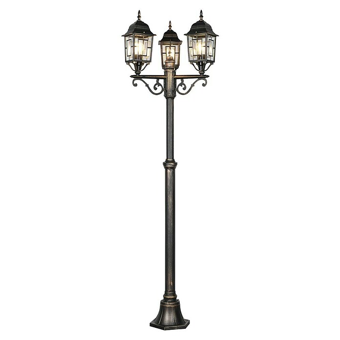 Trio Lighting Farola Volturno (60 W, Color del marco: Bronce, Sin bombillas) | BAUHAUS