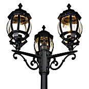 Trio Lighting Farola Elvo (60 W, Color del marco: Negro, Altura: 240 cm) | BAUHAUS