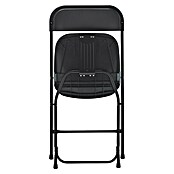 Silla de jardín Every (L x An x Al: 45 x 46 x 80 cm, Negro, HDPE/Acero) | BAUHAUS