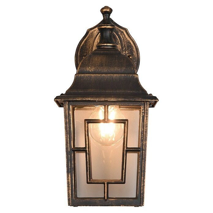 Trio Lighting Aplique exterior Volturno (60 W, 19 x 15 x 30 cm, Bronce, IP44) | BAUHAUS