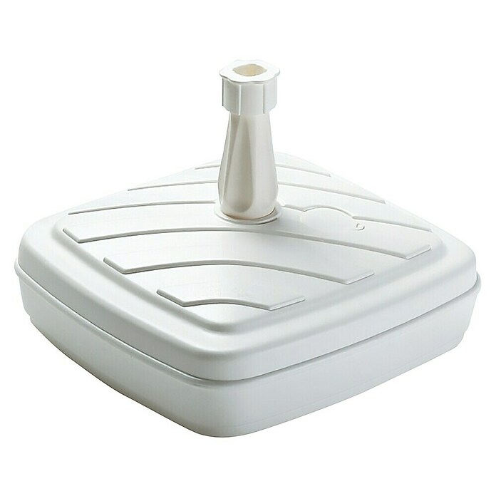 Base de parasol (42 x 42 cm, Blanco) | BAUHAUS