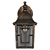 Trio Lighting Aplique exterior Volturno (60 W, 19 x 15 x 30 cm, Bronce, IP44) | BAUHAUS