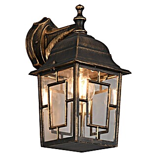 Trio Lighting Aplique exterior Volturno (60 W, 19 x 15 x 30 cm, Bronce, IP44)