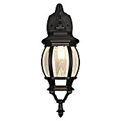 Trio Lighting Aplique exterior Elvo descendente (60 W, 24 x 18 x 49 cm, Negro, IP44, Descendente) | BAUHAUS