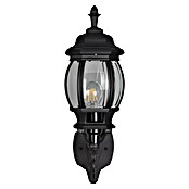 Trio Lighting Aplique exterior Elvo ascendente (60 W, Negro, IP44, Ascendente) | BAUHAUS