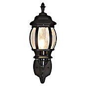 Trio Lighting Aplique exterior Elvo ascendente (60 W, Negro, IP44, Ascendente) | BAUHAUS