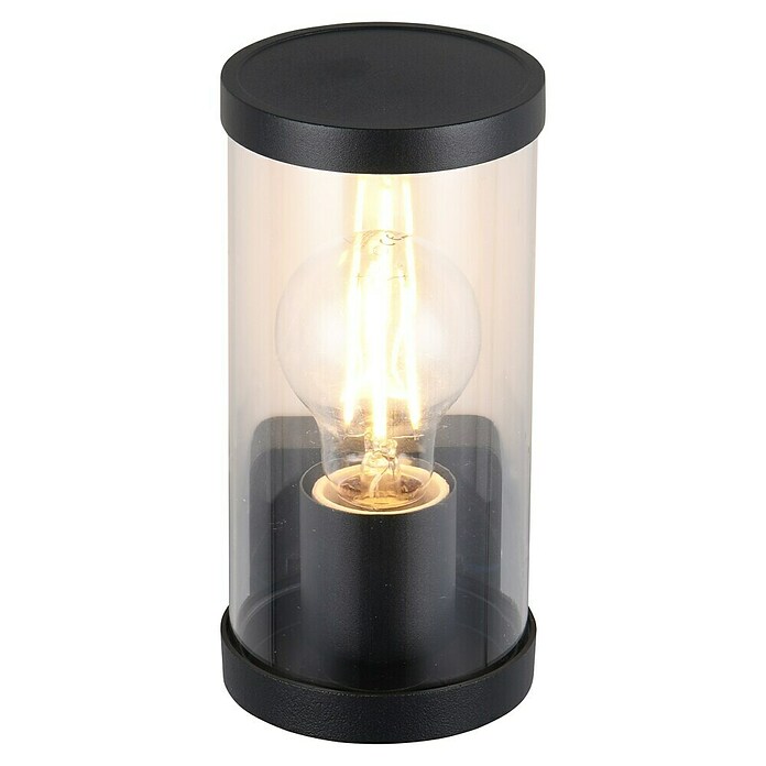 Trio Lighting Aplique exterior Bonito (28 W, 9 x 9 x 23 cm, Negro, IP44) | BAUHAUS