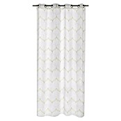 Visillo para ventana bordado Octave (An x Al: 140 x 250 cm, 100% poliéster, Beige/Blanco) | BAUHAUS