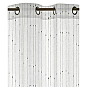 Visillo para ventana Lorenzo (An x Al: 140 x 250 cm, 100% poliéster, Gris) | BAUHAUS