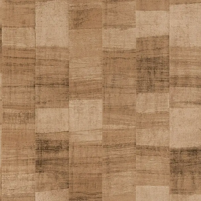 Rasch Back To Nature Vliestapete Holzwand - Braun, Holzoptik, 10,05 x 0,53 m - Braune, gealterte Holzoptik-Paneele mit strukturierter Dielenmusterung für Böden oder Wände.