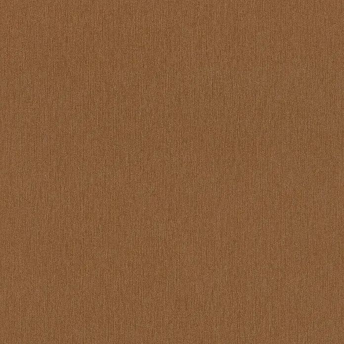Rasch Incanto Vliestapete - Dunkelbraun, Uni, 10,05 x 0,53 m - Braune texturierte Oberfläche mit feinen vertikalen Linien.