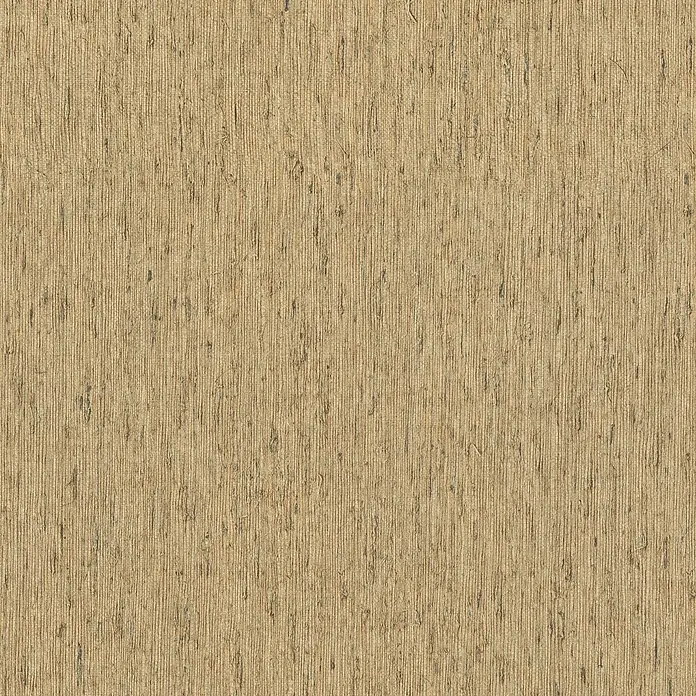 Rasch Back To Nature Vliestapete Bambusstruktur - Bambusbraun, Uni, 10,05 x 0,53 m - Hellbraune gewebte Grastapeten-Textur mit dezenten vertikalen Streifen, ideal für Wandbeläge oder Polsterung.