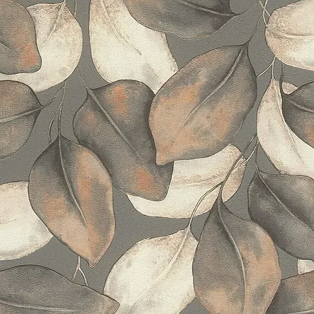 Rasch Incanto Vliestapete Moderne Blätter