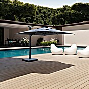 Ampelschirm LED Solar (Anthrazit) | BAUHAUS