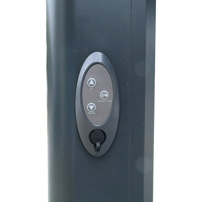 Ampelschirm LED Solar (Anthrazit) | BAUHAUS