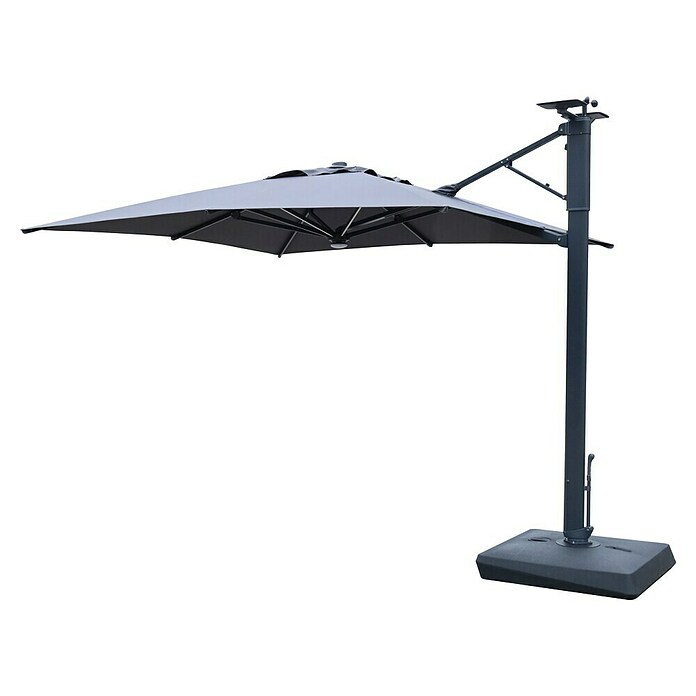 Ampelschirm LED Solar (Anthrazit) | BAUHAUS