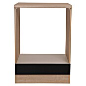 Respekta Merle Herd-Umbauschrank (H x B x T: 84,8 x 60 x 60 cm, Schwarz) | BAUHAUS