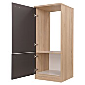 Respekta Merle Geräteumbauschrank (B x T x H: 60 x 60 x 144,8 cm, Grau, Für Kühlschrank) | BAUHAUS