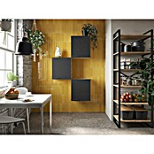 Respekta Merle Hängeschrank (B x T x H: 100 x 34,6 x 168,3 cm, Schwarz, 3 Stk.) | BAUHAUS