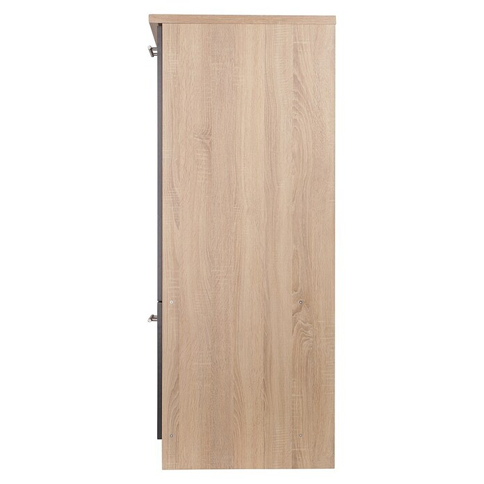 Respekta Merle Geräteumbauschrank (B x T x H: 60 x 60 x 144,8 cm, Grau, Für Kühlschrank) | BAUHAUS