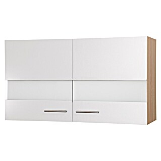 Respekta Merle Hängeschrank (B x T x H: 100 x 34,6 x 56,1 cm, Weiß)