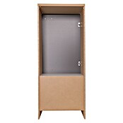 Respekta Merle Geräteumbauschrank (B x T x H: 60 x 60 x 144,8 cm, Grau, Für Kühlschrank) | BAUHAUS