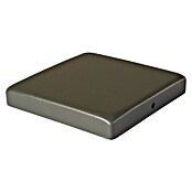 Plus Pfostenkappe Classic (9,1 x 9,1 cm, Eckig, Stahl, Umbragrau (RAL 7022)) | BAUHAUS