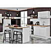 Respekta Cocina de isla Gabriel (Ancho: 320 cm, Blanco, Con campana de isla, Con electrodomésticos) | BAUHAUS