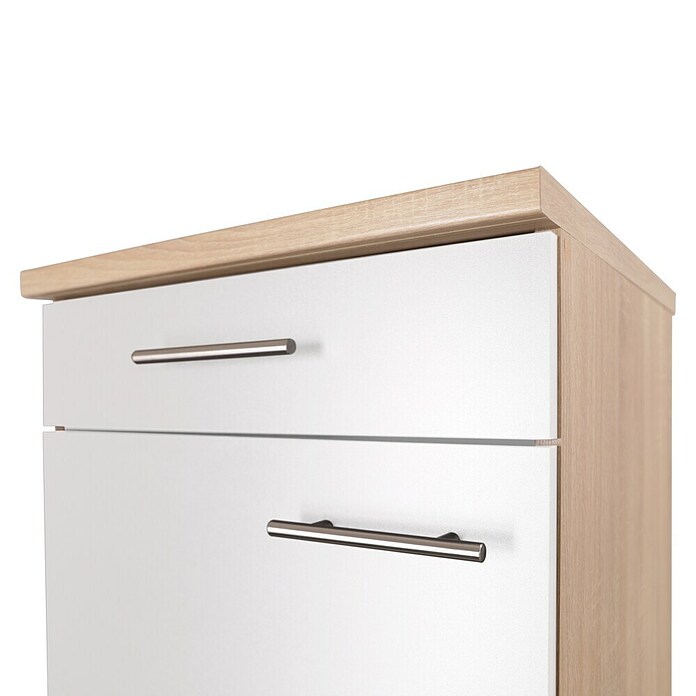 Respekta Merle Unterschrank (B x T x H: 50 x 60 x 84,8 cm, Weiß) | BAUHAUS