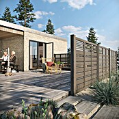 Plus Pfostenkappe Classic (9,1 x 9,1 cm, Eckig, Stahl, Umbragrau (RAL 7022)) | BAUHAUS