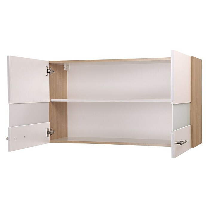 Respekta Merle Hängeschrank (B x T x H: 100 x 34,6 x 56,1 cm, Weiß) | BAUHAUS