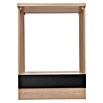 Respekta Merle Herd-Umbauschrank (H x B x T: 84,8 x 60 x 60 cm, Schwarz) | BAUHAUS