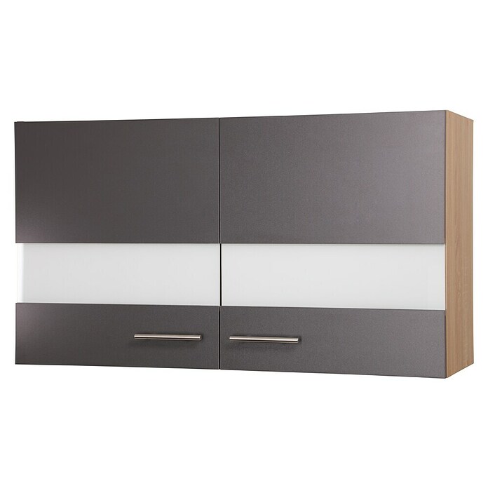 Respekta Merle Hängeschrank (B x T x H: 100 x 34,6 x 56,1 cm, Grau) | BAUHAUS