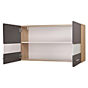 Respekta Merle Hängeschrank (B x T x H: 100 x 34,6 x 56,1 cm, Grau) | BAUHAUS
