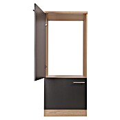Respekta Merle Geräteumbauschrank (B x T x H: 60 x 60 x 144,8 cm, Grau, Für Kühlschrank) | BAUHAUS