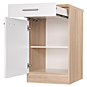 Respekta Merle Unterschrank (B x T x H: 50 x 60 x 84,8 cm, Weiß) | BAUHAUS