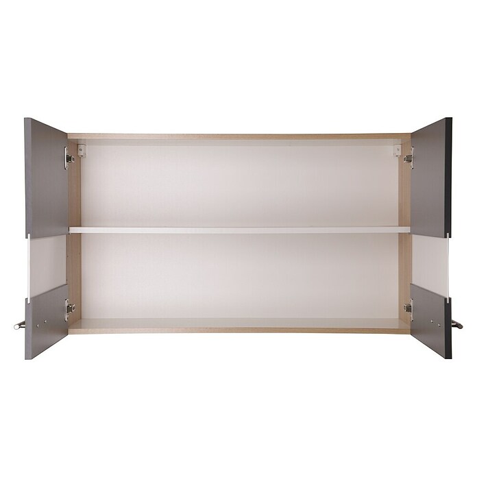 Respekta Merle Hängeschrank (B x T x H: 100 x 34,6 x 56,1 cm, Grau) | BAUHAUS