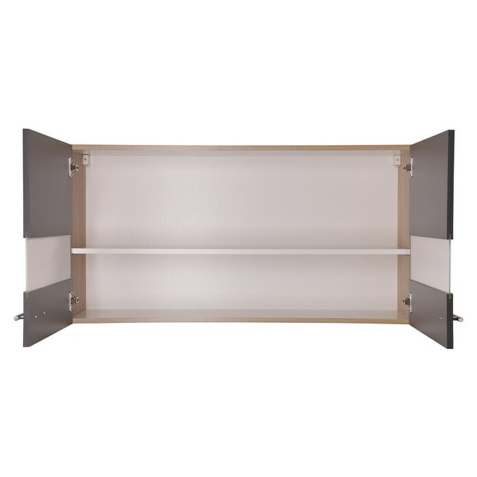 Respekta Merle Hängeschrank (B x T x H: 110 x 34,6 x 56,1 cm, Grau) | BAUHAUS