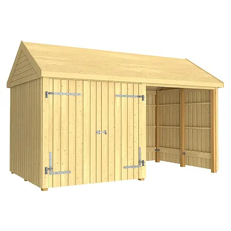 Plus  Gartenhaus Classic Multi offen mit Doppeltür