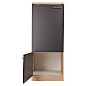 Respekta Merle Geräteumbauschrank (B x T x H: 60 x 60 x 144,8 cm, Grau, Für Kühlschrank) | BAUHAUS