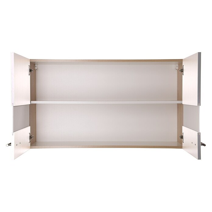 Respekta Merle Hängeschrank (B x T x H: 100 x 34,6 x 56,1 cm, Weiß) | BAUHAUS