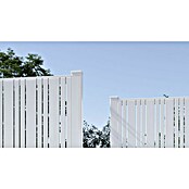 Plus Pfostenkappe Classic (9,1 x 9,1 cm, Eckig, Stahl, Weiß (RAL 9010)) | BAUHAUS