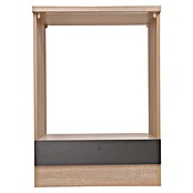 Respekta Merle Herdumbauschrank (B x T x H: 60 x 60 x 84,8 cm, Grau) | BAUHAUS