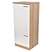 Respekta Merle Geräteumbauschrank (B x T x H: 60 x 60 x 144,8 cm, Weiß, Für Kühlschrank) | BAUHAUS