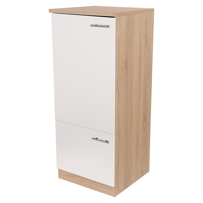 Respekta Merle Geräteumbauschrank (B x T x H: 60 x 60 x 144,8 cm, Weiß, Für Kühlschrank) | BAUHAUS