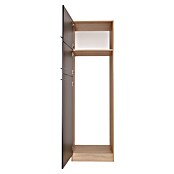 Respekta Merle Geräteumbauschrank (B x T x H: 60 x 60 x 200 cm, Grau, Für Kühl-Gefrierkombination) | BAUHAUS