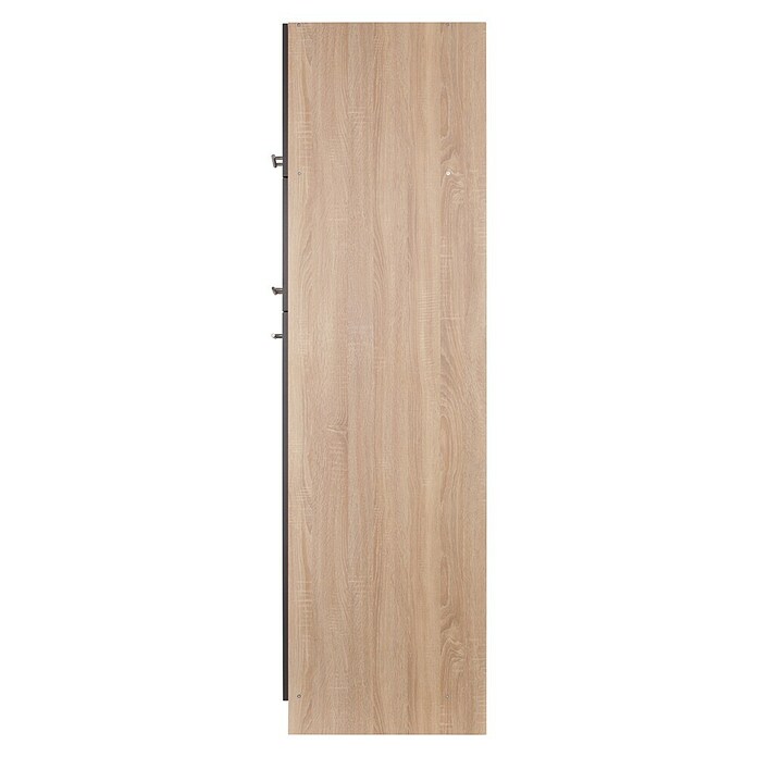 Respekta Merle Geräteumbauschrank (B x T x H: 60 x 60 x 200 cm, Grau, Für Kühl-Gefrierkombination) | BAUHAUS